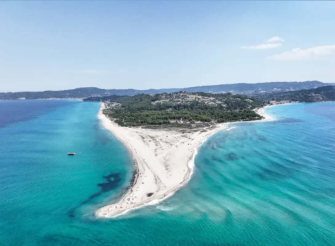 Ποσείδι, Posidi, Halkidiki — Αμμουδιά, Οργανωμένη, Beach bar