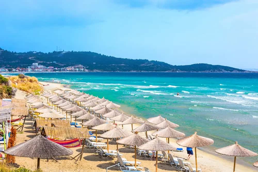Σάρτη, Sarti, Halkidiki — Αμμουδιά, Οργανωμένη, Beach bar
