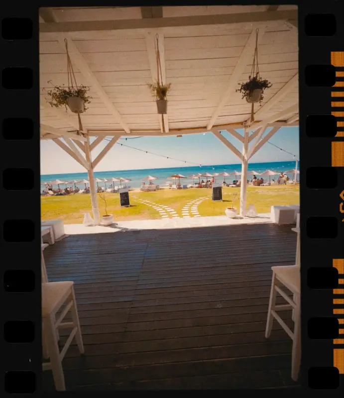 Weiße Saison | Strandbar Nea Skioni